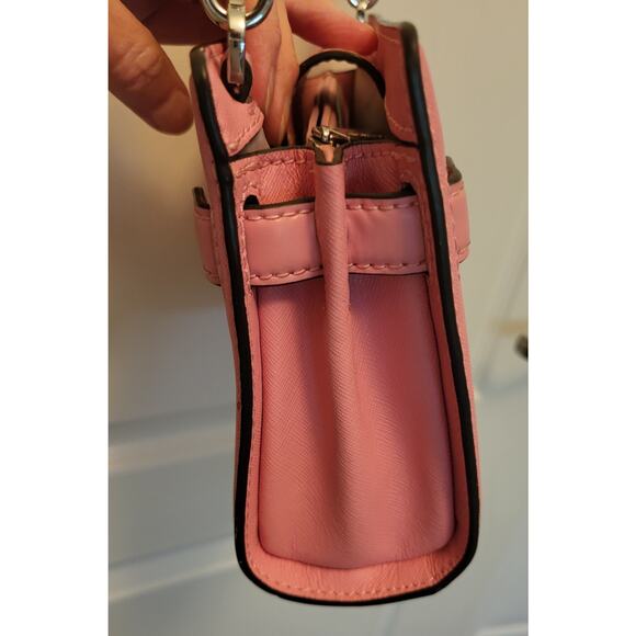 Michael Kors Rayne Small Crossbody Leather Classic Pink - Picture 8 of 16